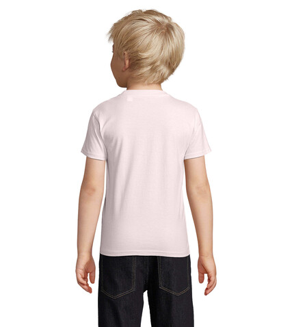 CRUSADER KINDERT-SHIRT 150g - Pale Pink bedrucken, Art.-Nr. S03580-PP-4XL