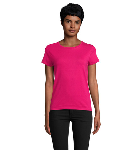 CRUSADER WOMEN T-Shirt 150g - Fuchsia bedrucken, Art.-Nr. S03581-FU-XXL CRUSADER WOMEN T-Shirt 150g - Fuchsia bedrucken, Art.-Nr. S03581-FU-XXL
