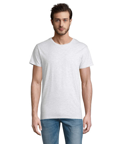 CRUSADER MEN T-Shirt 150g - Ash bedrucken, Art.-Nr. S03582-AS-3XL