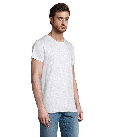 CRUSADER MEN T-Shirt 150g - Ash bedrucken, Art.-Nr. S03582-AS-3XL