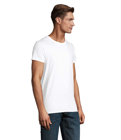CRUSADER MEN T-Shirt 150g - White bedrucken, Art.-Nr. S03582-WH-XS