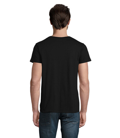 CRUSADER MEN T-Shirt 150g - Deep Black bedrucken, Art.-Nr. S03582-DB-3XL