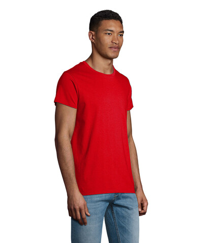 CRUSADER MEN T-Shirt 150g - Red bedrucken, Art.-Nr. S03582-RD-L