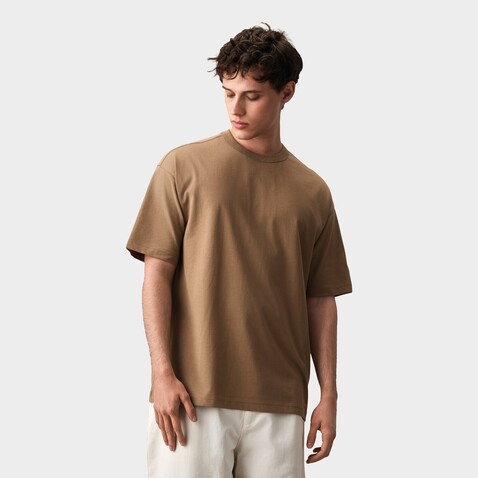 BOXY MEN T-SHIRT OVERSIZE - Umber bedrucken, Art.-Nr. S03806-UM-XXL BOXY MEN T-SHIRT OVERSIZE - Umber bedrucken, Art.-Nr. S03806-UM-XXL