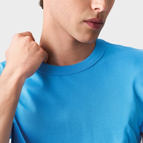 BOXY MEN T-SHIRT OVERSIZE - Azure bedrucken, Art.-Nr. S03806-IR-M