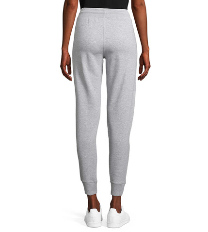 JET WOMEN JOGGING PANTS - Grau-Melange 2 bedrucken, Art.-Nr. S03809-GY-XXL