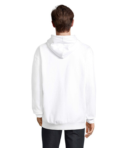 CARTER Full Zip Hoodie - White bedrucken, Art.-Nr. S03812-WH-XXL