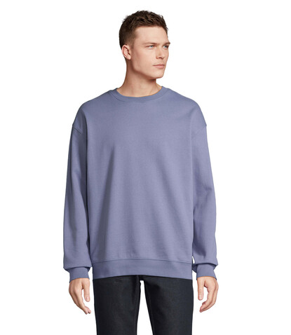 COLUMBIA UNISEX SWEATSHIRT - Bleu bedrucken, Art.-Nr. S03814-BL-L