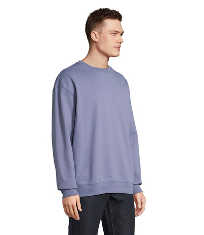COLUMBIA UNISEX SWEATSHIRT - Bleu bedrucken, Art.-Nr. S03814-BL-L