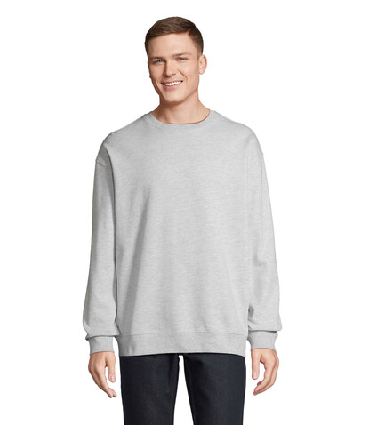 COLUMBIA UNISEX SWEATSHIRT - Ash bedrucken, Art.-Nr. S03814-AS-XL