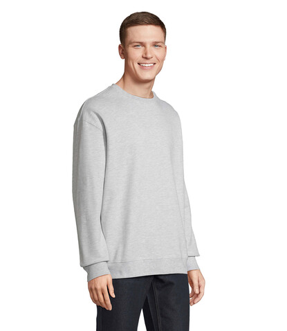COLUMBIA UNISEX SWEATSHIRT - Ash bedrucken, Art.-Nr. S03814-AS-XL