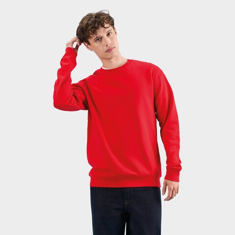 COLUMBIA UNISEX SWEATSHIRT - Bright Red bedrucken, Art.-Nr. S03814-BT-XL