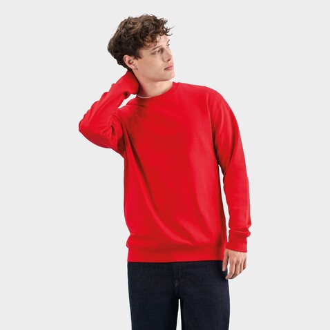 COLUMBIA UNISEX SWEATSHIRT - Bright Red bedrucken, Art.-Nr. S03814-BT-XL