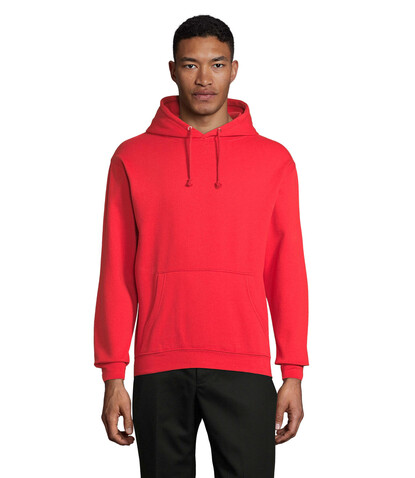 CONDOR Unisex Hoodie - Bright Red bedrucken, Art.-Nr. S03815-BT-M