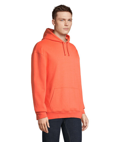 CONDOR Unisex Hoodie - Pop Orange bedrucken, Art.-Nr. S03815-PO-L CONDOR Unisex Hoodie - Pop Orange bedrucken, Art.-Nr. S03815-PO-L