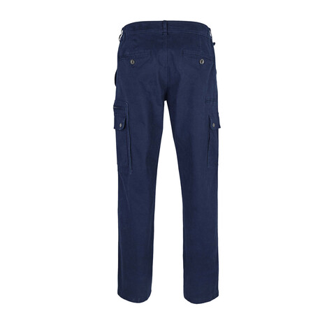 DOCKER MEN STRETCH TROUSERS - Navy Pro bedrucken, Art.-Nr. S03820-ND-056