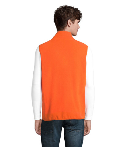 FACTOR BW UNISEX BODYWARMER - Orange bedrucken, Art.-Nr. S03822-OR-4XL