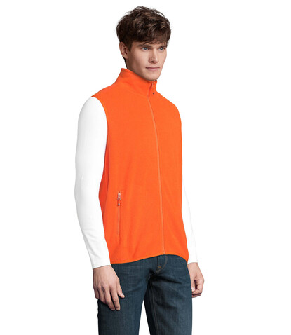 FACTOR BW UNISEX BODYWARMER - Orange bedrucken, Art.-Nr. S03822-OR-4XL