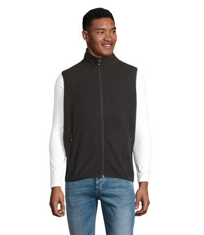 FACTOR BW UNISEX BODYWARMER - Schwarz bedrucken, Art.-Nr. S03822-BK-XXL