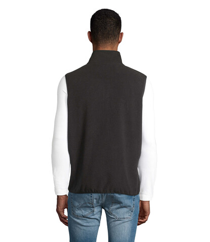 FACTOR BW UNISEX BODYWARMER - Schwarz bedrucken, Art.-Nr. S03822-BK-XXL
