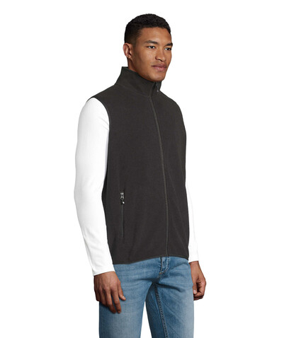 FACTOR BW UNISEX BODYWARMER - Schwarz bedrucken, Art.-Nr. S03822-BK-XXL