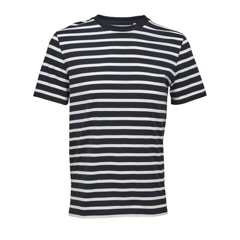 LEGEND T-Shirt Bio 175g - Navy|Off White bedrucken, Art.-Nr. S03981-BH-L LEGEND T-Shirt Bio 175g - Navy|Off White bedrucken, Art.-Nr. S03981-BH-L