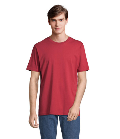 LEGEND T-Shirt Bio 175g - Folk Red Twin bedrucken, Art.-Nr. S03981-FR-M