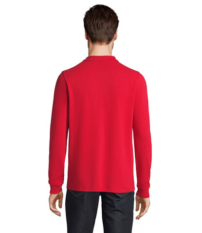 PRIME LSL UNISEX POLO 200 - Red bedrucken, Art.-Nr. S03983-RD-4XL