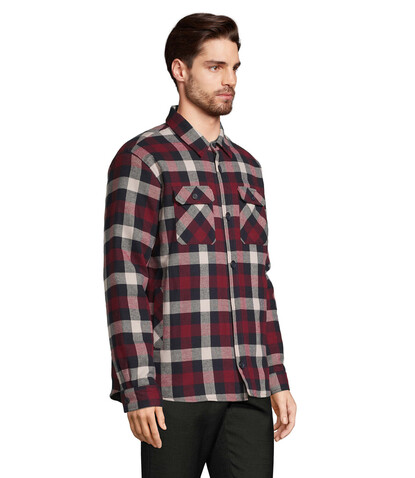 NOAH UNISEX OVERSHIRT - Medium Burgundy bedrucken, Art.-Nr. S03989-MC-4XL NOAH UNISEX OVERSHIRT - Medium Burgundy bedrucken, Art.-Nr. S03989-MC-4XL