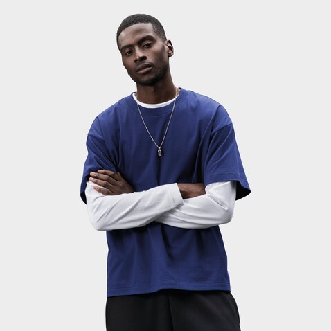 LEGACY OVERSIZED T-SHIRT - Indigo bedrucken, Art.-Nr. S03996-IO-XXL LEGACY OVERSIZED T-SHIRT - Indigo bedrucken, Art.-Nr. S03996-IO-XXL