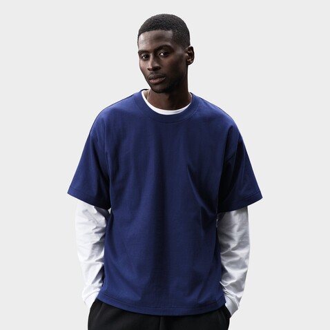 LEGACY OVERSIZED T-SHIRT - Indigo bedrucken, Art.-Nr. S03996-IO-XXL LEGACY OVERSIZED T-SHIRT - Indigo bedrucken, Art.-Nr. S03996-IO-XXL
