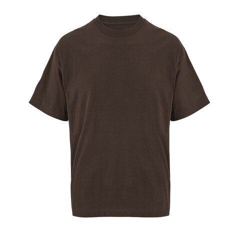 LEGACY OVERSIZED T-SHIRT - Dark Chocolate bedrucken, Art.-Nr. S03996-DC-XS