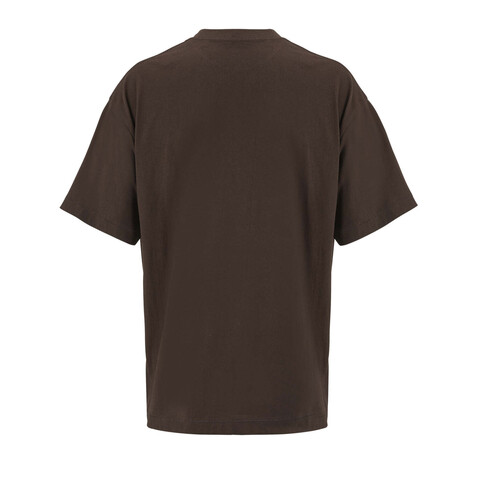LEGACY OVERSIZED T-SHIRT - Dark Chocolate bedrucken, Art.-Nr. S03996-DC-XS