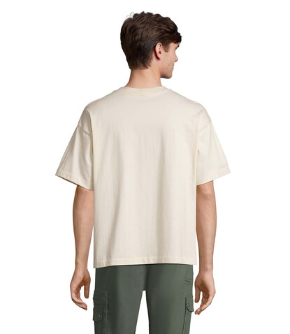 LEGACY OVERSIZED T-SHIRT - Natural bedrucken, Art.-Nr. S03996-NA-L