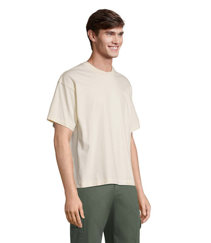LEGACY OVERSIZED T-SHIRT - Natural bedrucken, Art.-Nr. S03996-NA-L