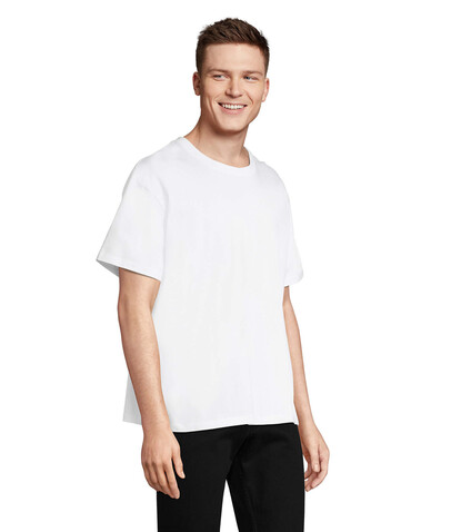 LEGACY OVERSIZED T-SHIRT - White bedrucken, Art.-Nr. S03996-WH-S
