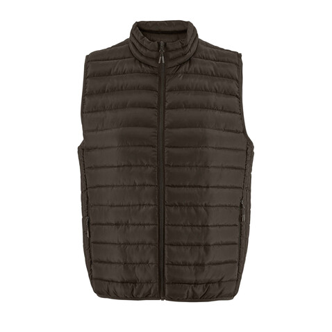 STREAM MEN Bodywarmer - Dark Chocolate bedrucken, Art.-Nr. S04020-DC-XXL