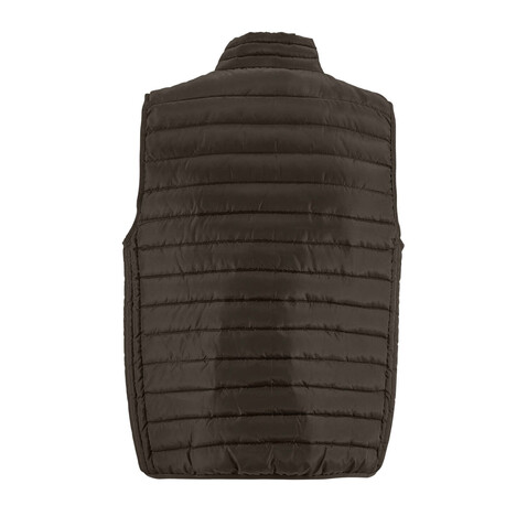STREAM MEN Bodywarmer - Dark Chocolate bedrucken, Art.-Nr. S04020-DC-XXL