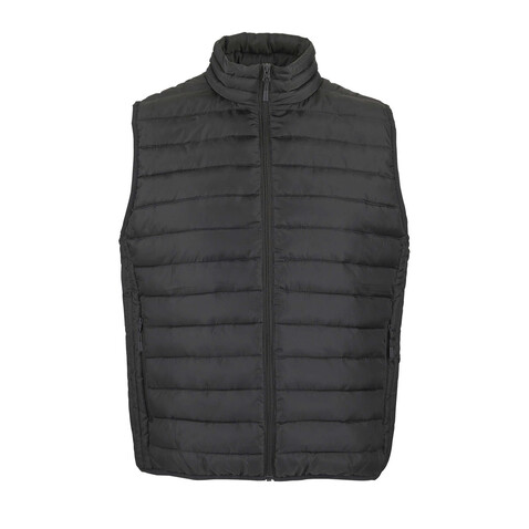 STREAM MEN Bodywarmer - Anthrazitgrau bedrucken, Art.-Nr. S04020-CR-L