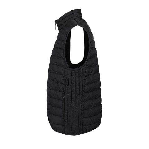 STREAM MEN Bodywarmer - Schwarz bedrucken, Art.-Nr. S04020-BK-XL