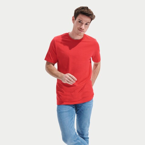 TUNER T-SHIRT - Red bedrucken, Art.-Nr. S04203-RD-XL TUNER T-SHIRT - Red bedrucken, Art.-Nr. S04203-RD-XL