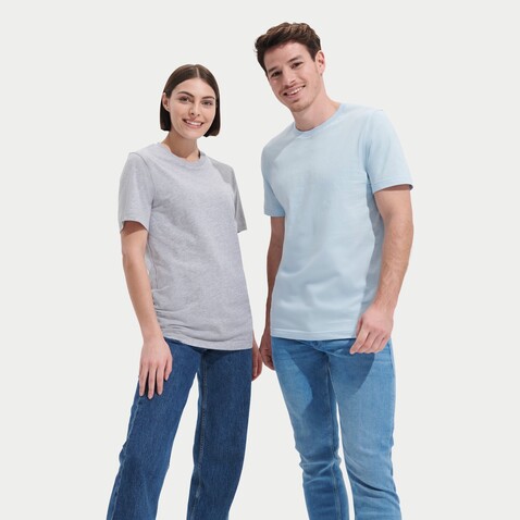 TUNER T-SHIRT - Light Blue bedrucken, Art.-Nr. S04203-LB-4XL