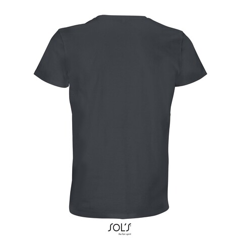 RE CRUSADER T-Shirt 150g - Mausgrau bedrucken, Art.-Nr. S04233-MU-M