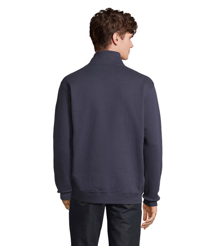CONRAD Sweater Zip Kragen - French Navy bedrucken, Art.-Nr. S04234-FN-XL
