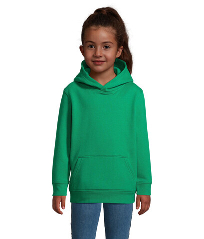 CONDOR KIDS Hoodie - Kelly Green bedrucken, Art.-Nr. S04238-KG-4XL