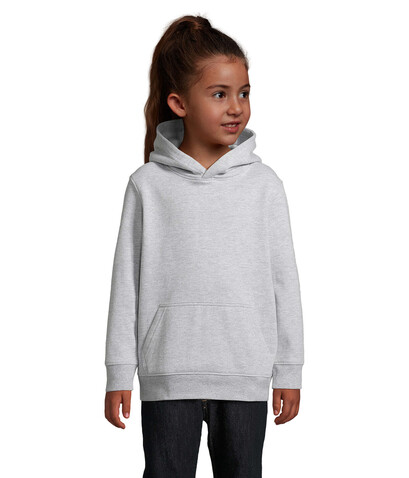 CONDOR KIDS Hoodie - Grau-Melange 2 bedrucken, Art.-Nr. S04238-GY-4XL CONDOR KIDS Hoodie - Grau-Melange 2 bedrucken, Art.-Nr. S04238-GY-4XL