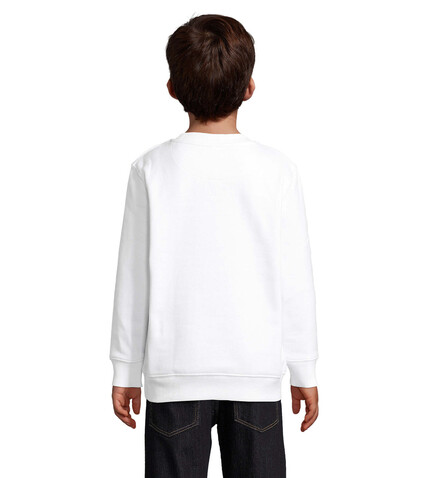 COLUMBIA KIDS Sweater - White bedrucken, Art.-Nr. S04239-WH-5XL COLUMBIA KIDS Sweater - White bedrucken, Art.-Nr. S04239-WH-5XL