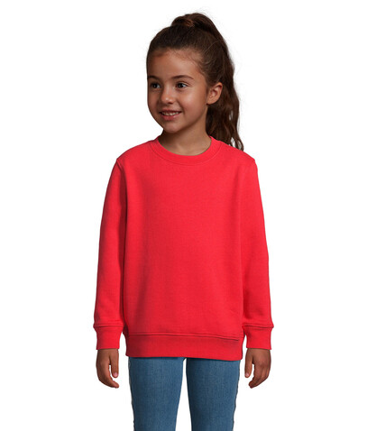 COLUMBIA KIDS Sweater - Bright Red bedrucken, Art.-Nr. S04239-BT-5XL