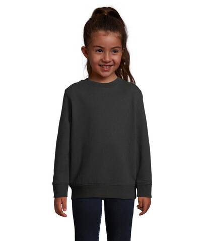 COLUMBIA KIDS Sweater - Schwarz bedrucken, Art.-Nr. S04239-BK-4XL