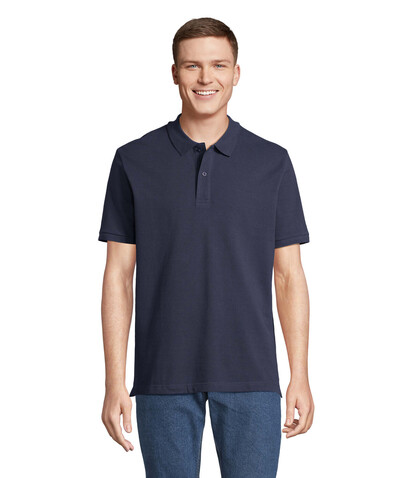 PEGASE Polo Bio 210g - French Navy bedrucken, Art.-Nr. S04242-FN-L